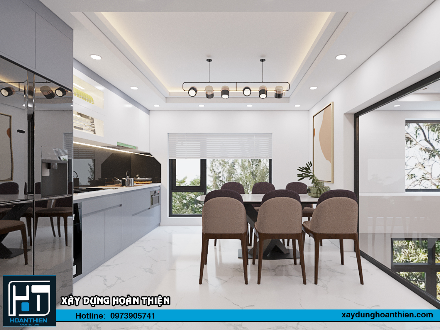 Thiết kế thi công nội thất trọn gói chất lượng chuyên nghiệp tai Hải Phòng