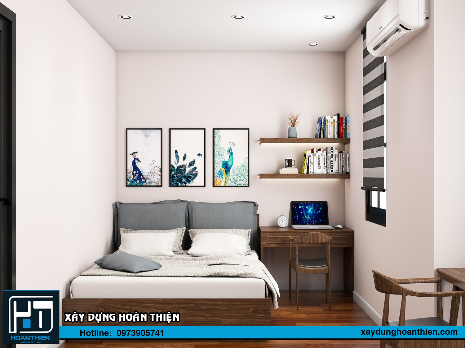Thiết kế nội thất căn hộ cho thuê Vinhome Imperia
