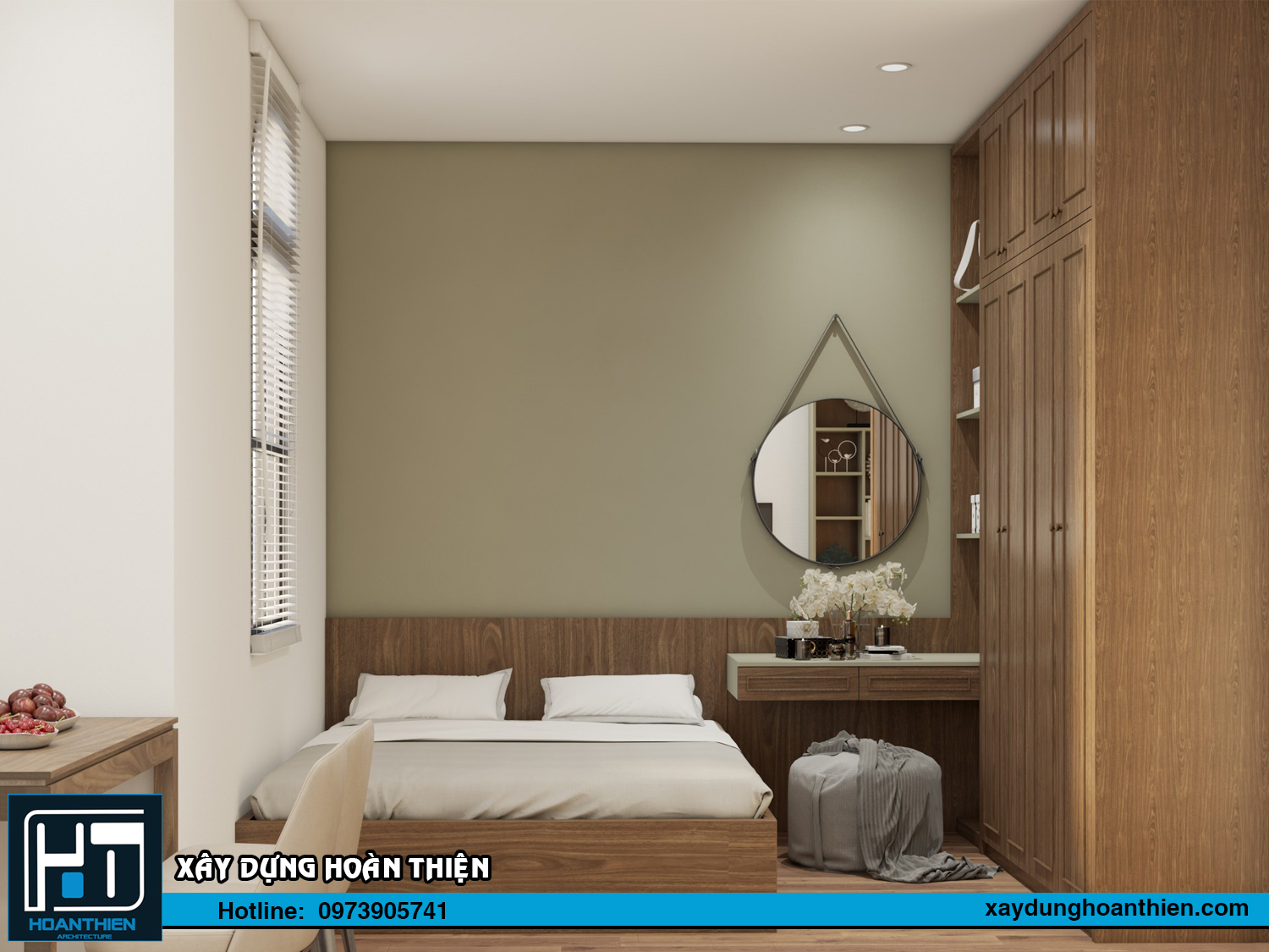 Thiết kế nội thất căn hộ cho thuê Vinhome Imperia