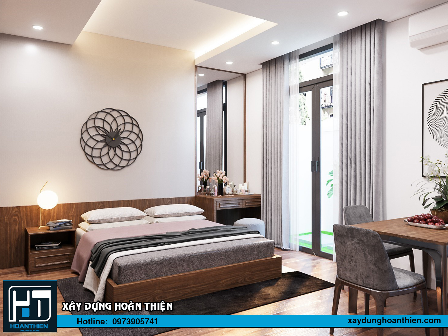 Thiết kế nội thất căn hộ cho thuê Vinhome Imperia