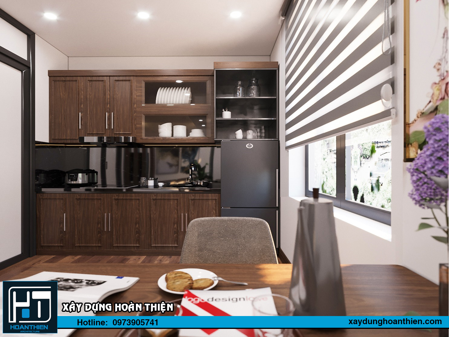 Thiết kế nội thất căn hộ cho thuê Vinhome Imperia