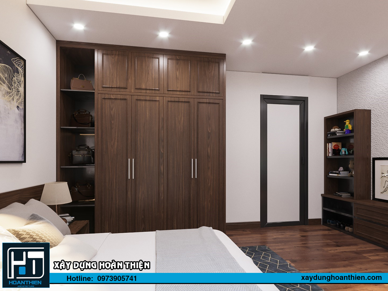 Thiết kế nội thất căn hộ cho thuê Vinhome Imperia