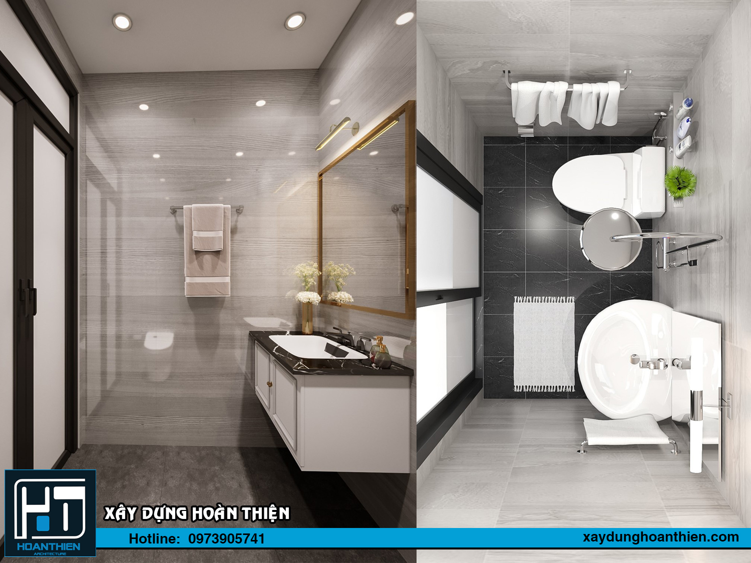 Thiết kế nội thất căn hộ cho thuê Vinhome Imperia