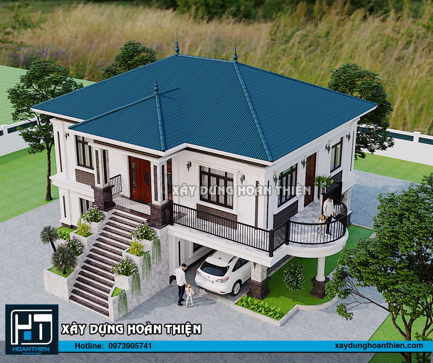 biệt thự 2 tầng