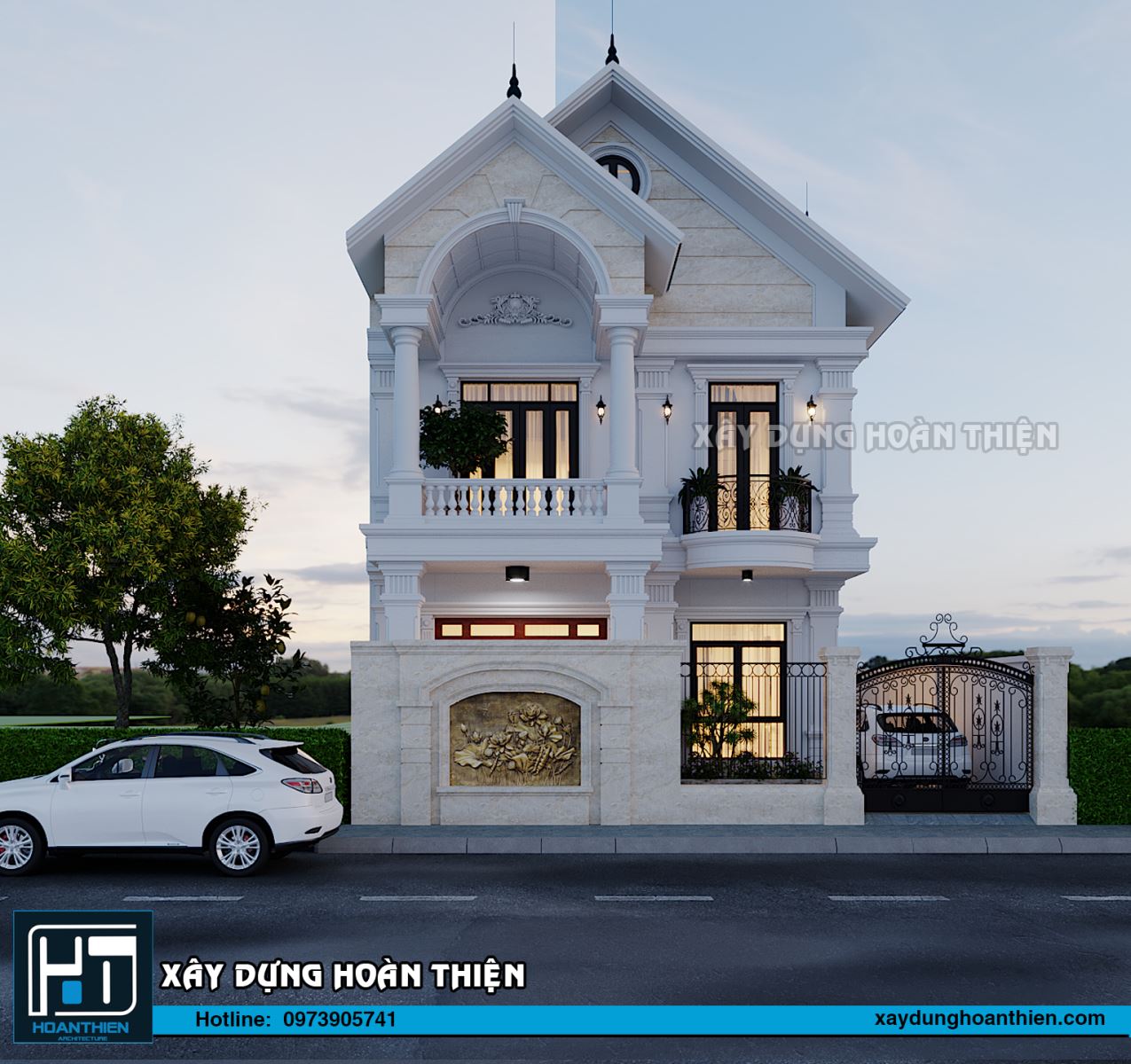 biệt thự 2 tầng