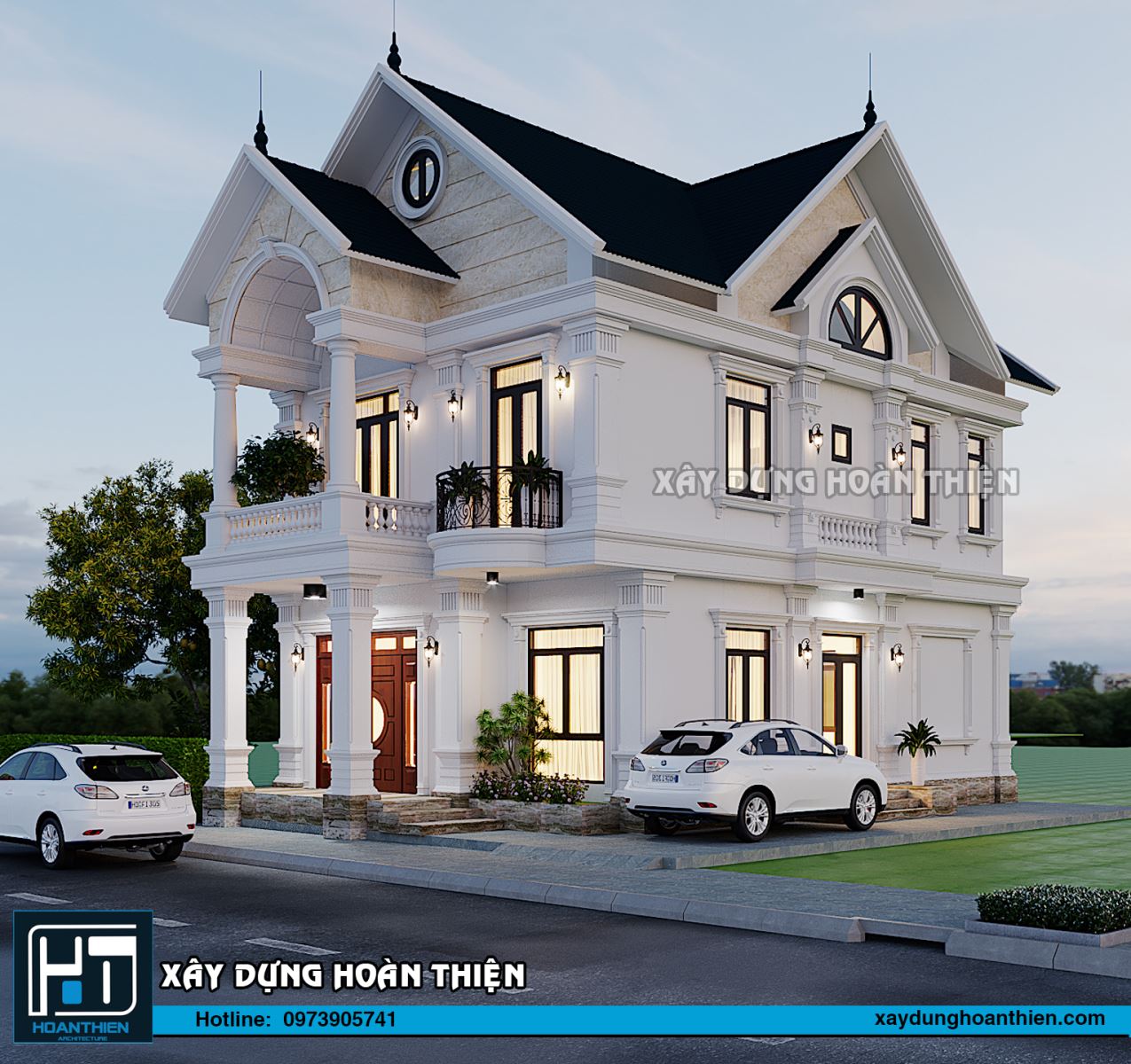 biệt thự 2 tầng