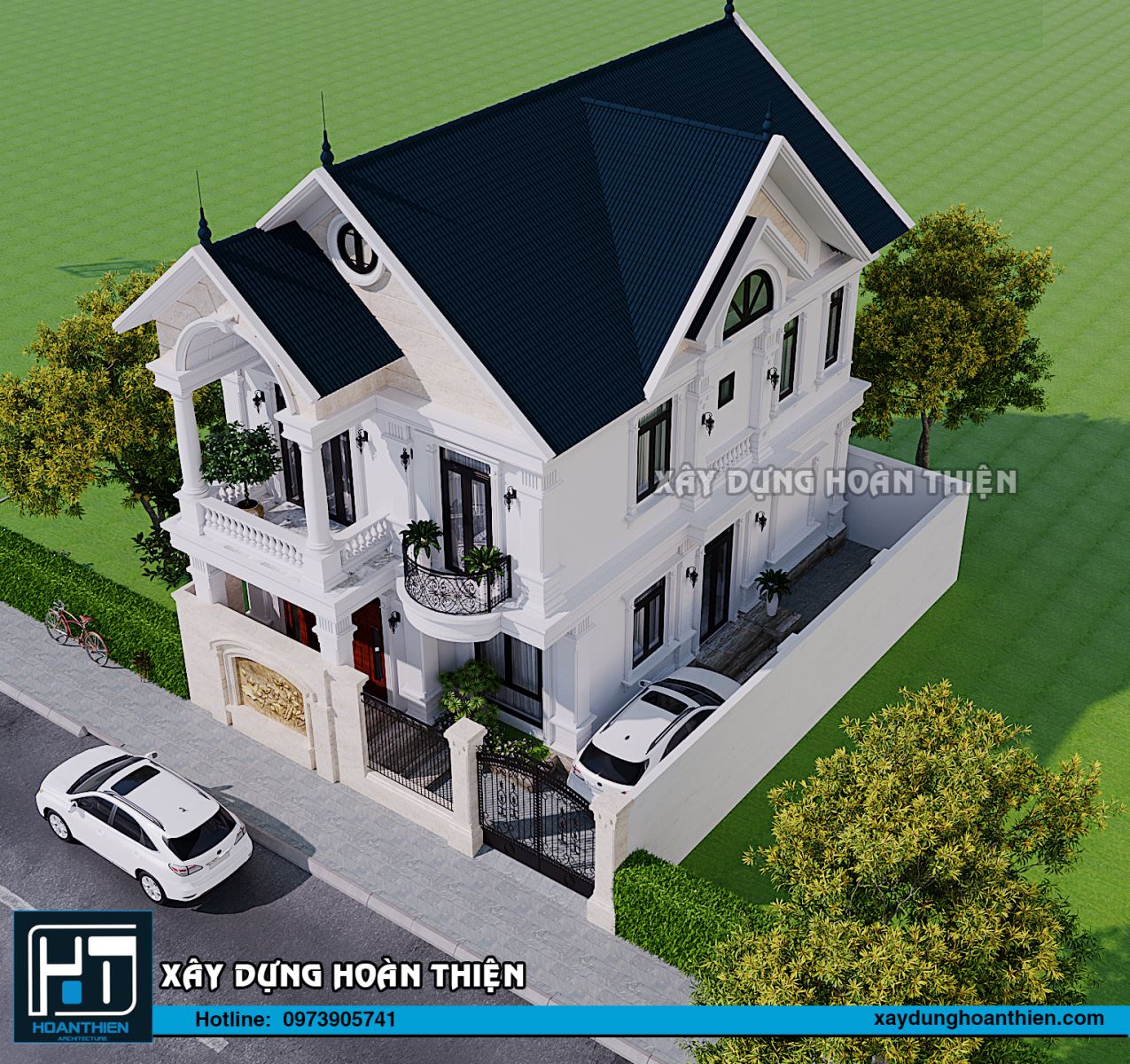 biệt thự 2 tầng