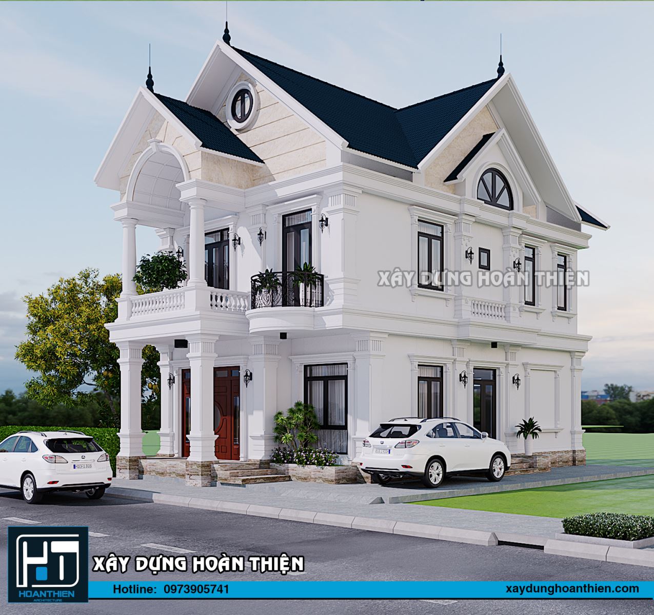 biệt thự 2 tầng