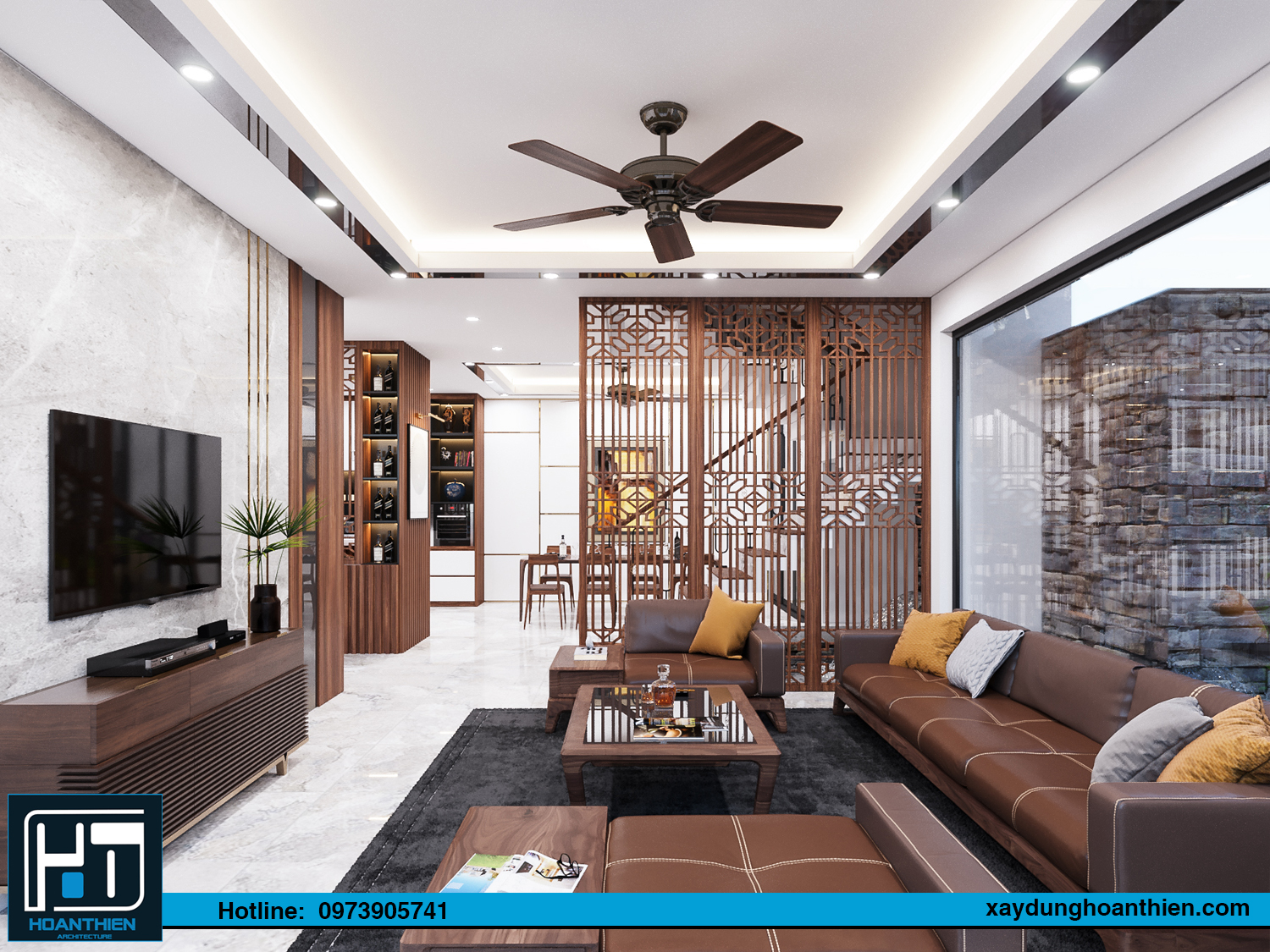 nội thất biệt thự 3 tầng