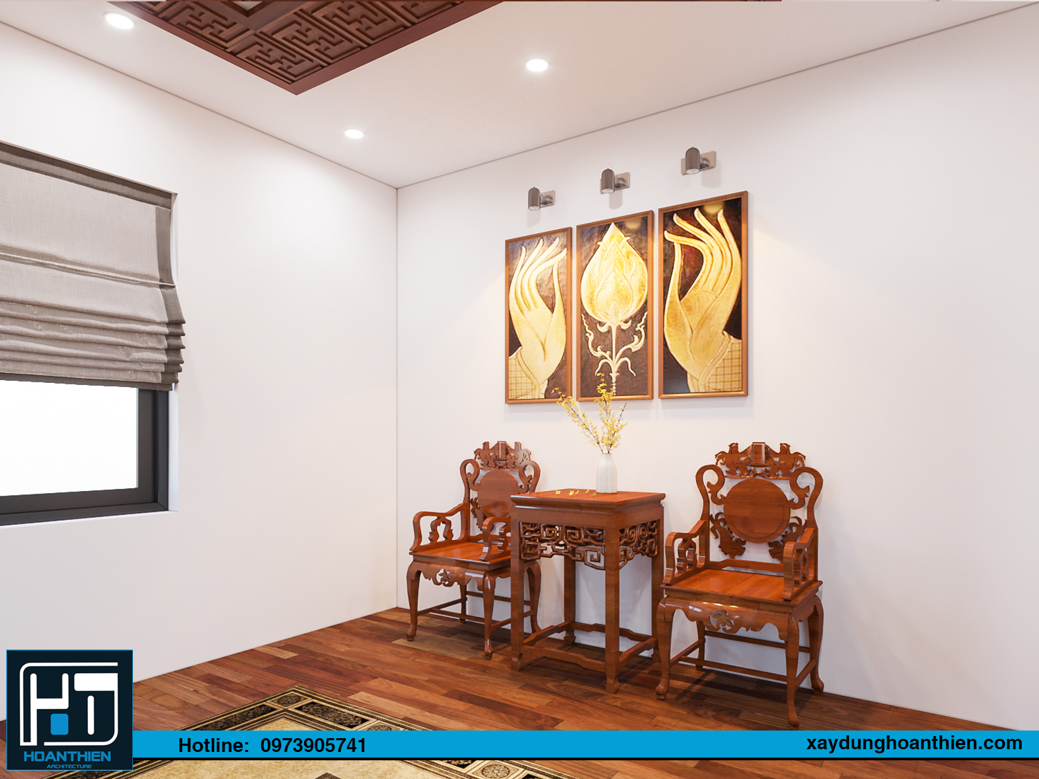 nội thất biệt thự 3 tầng
