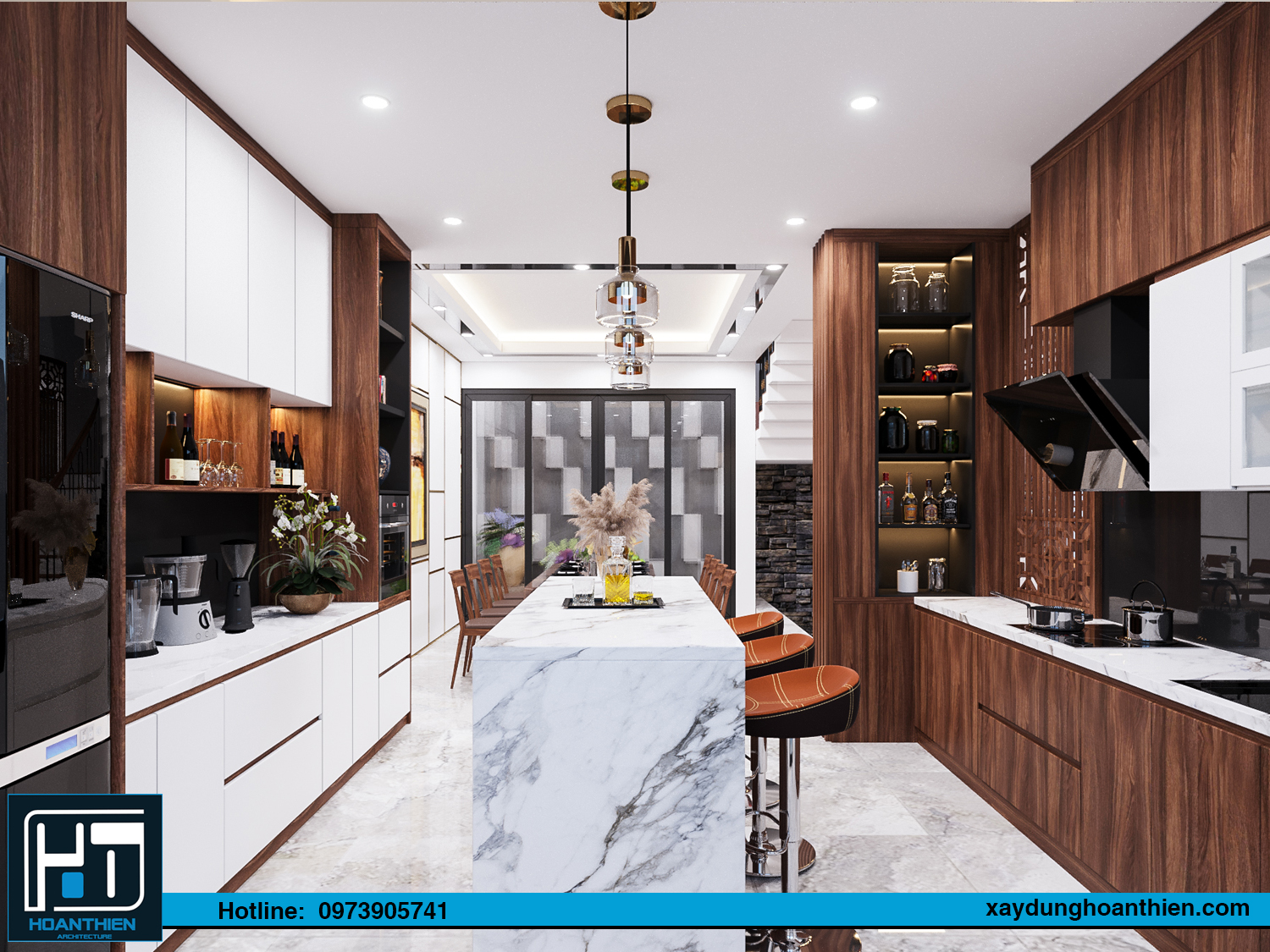 nội thất biệt thự 3 tầng