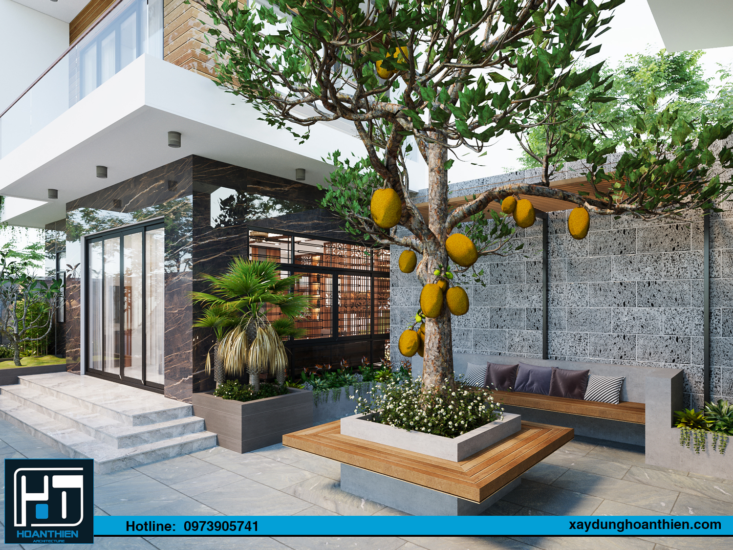 nội thất biệt thự 3 tầng