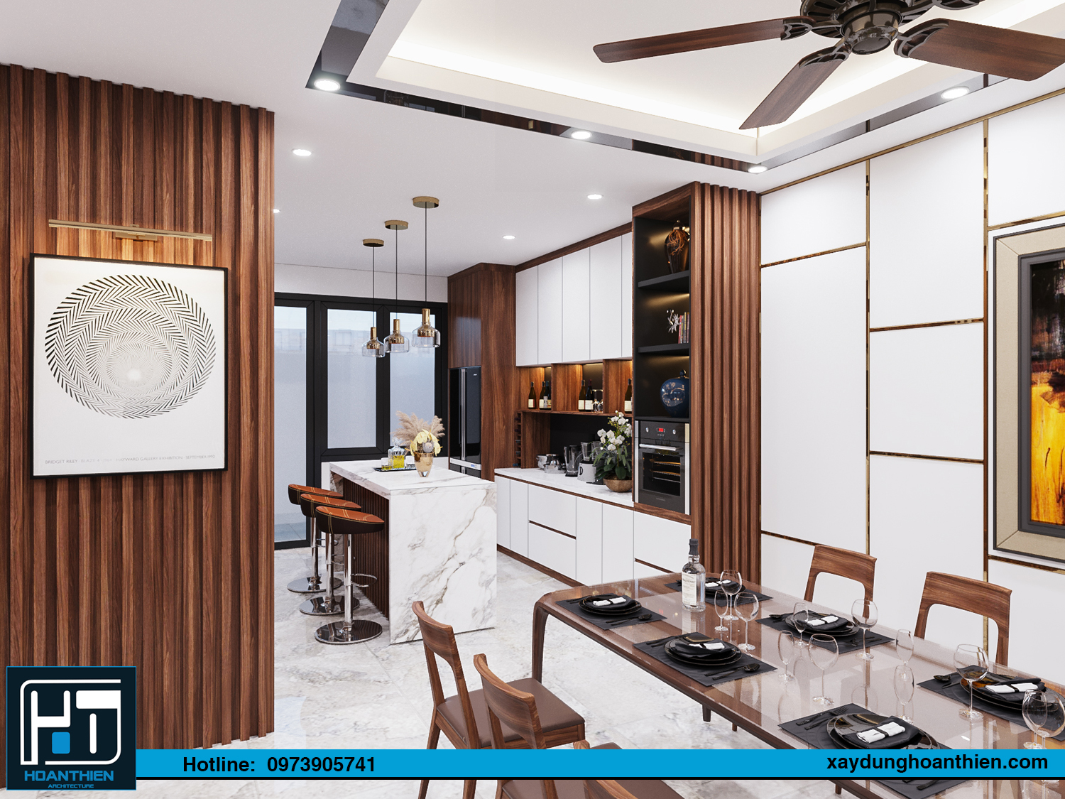 nội thất biệt thự 3 tầng