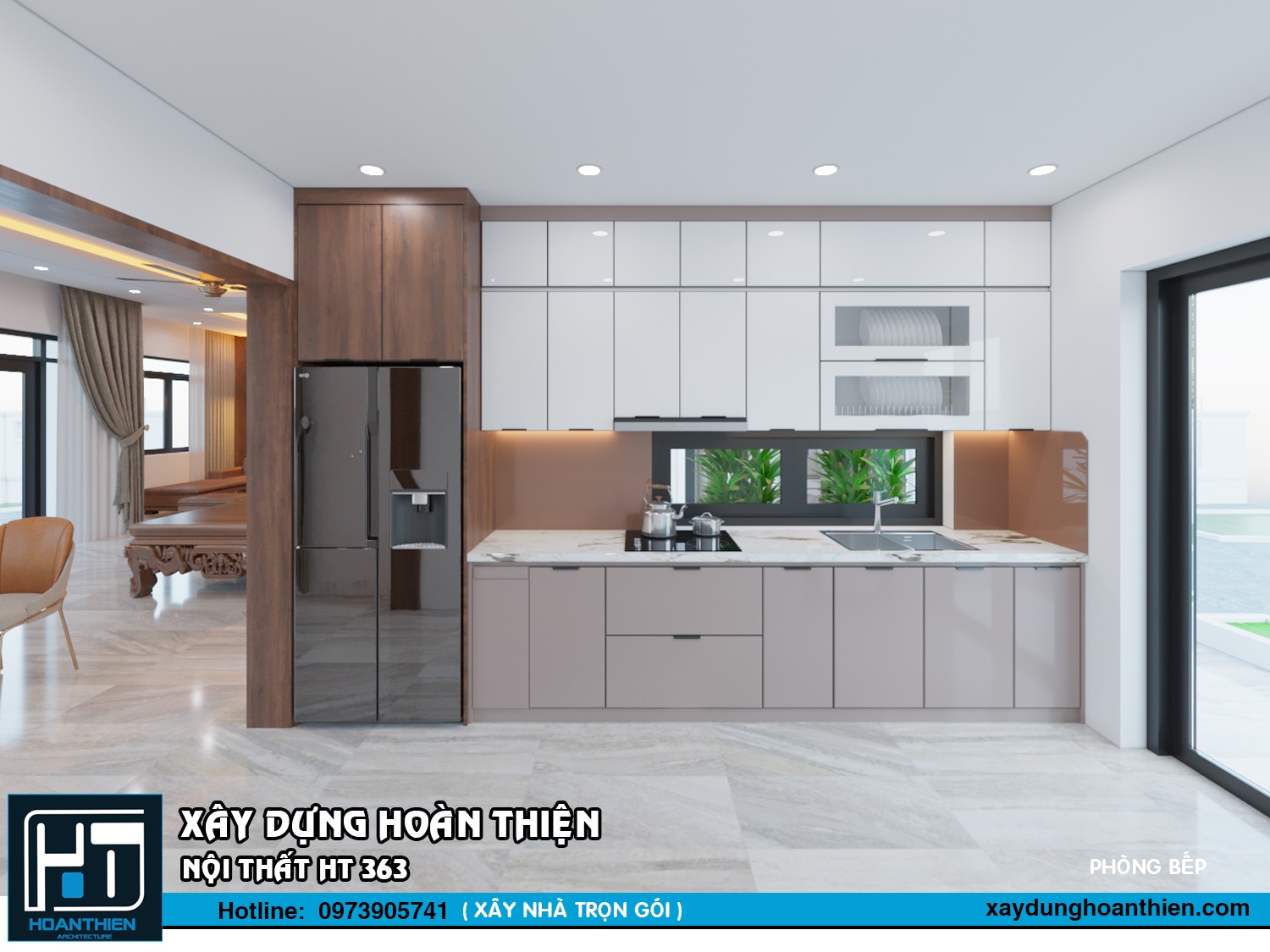 Thiết kế biệt thự mái nhật 1 tầng tại Tiên Lãng
