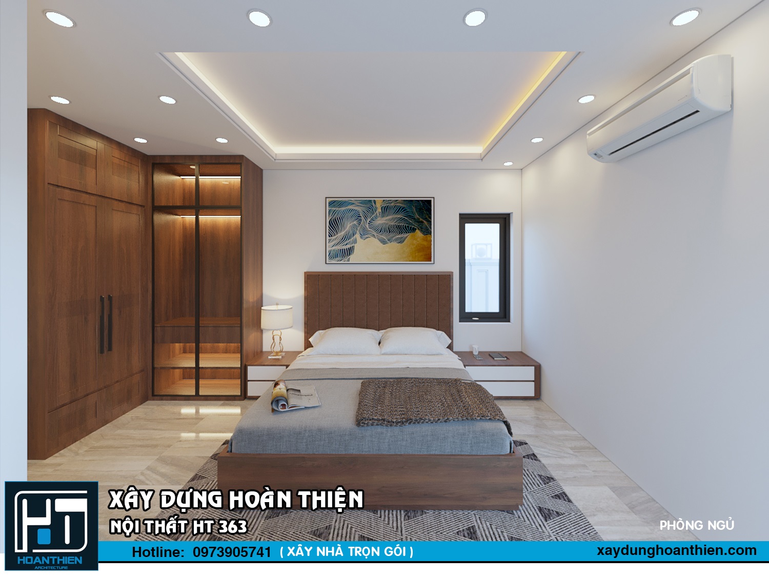 Thiết kế biệt thự mái nhật 1 tầng tại Tiên Lãng