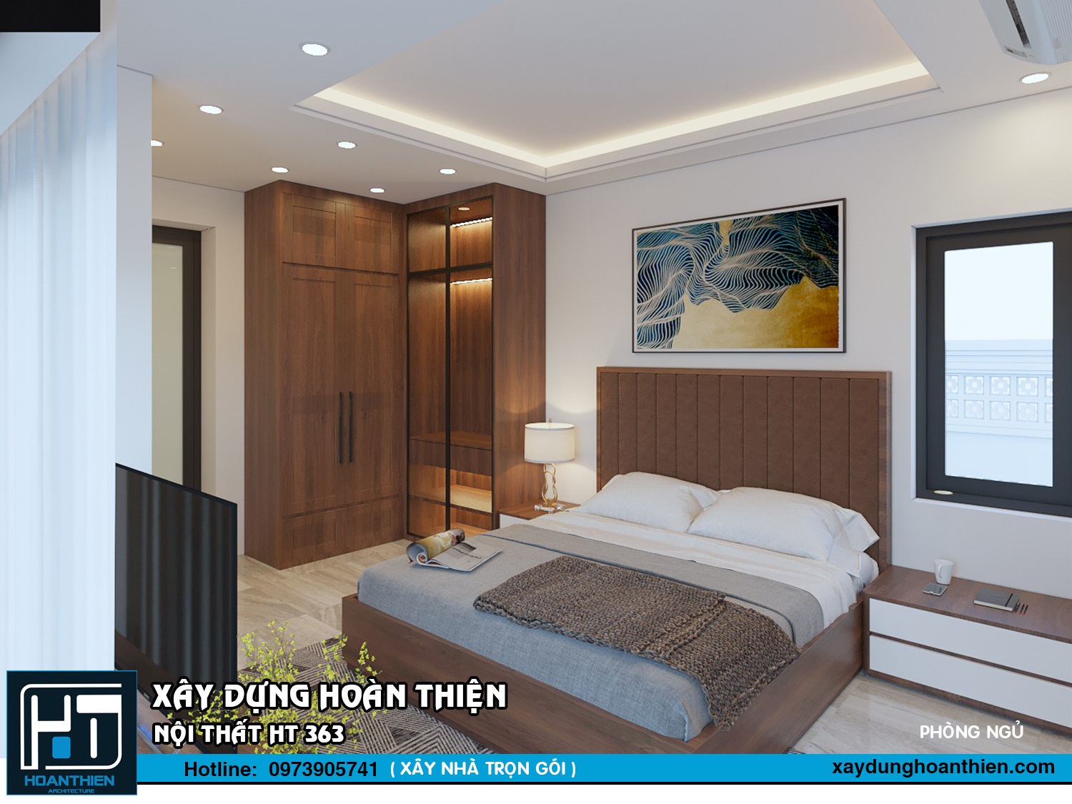 Thiết kế biệt thự mái nhật 1 tầng tại Tiên Lãng