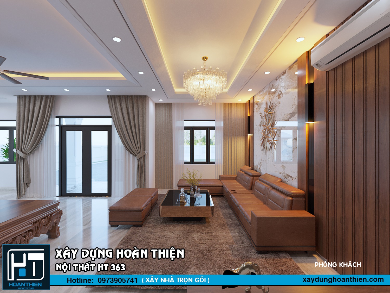 Thiết kế biệt thự mái nhật 1 tầng tại Tiên Lãng