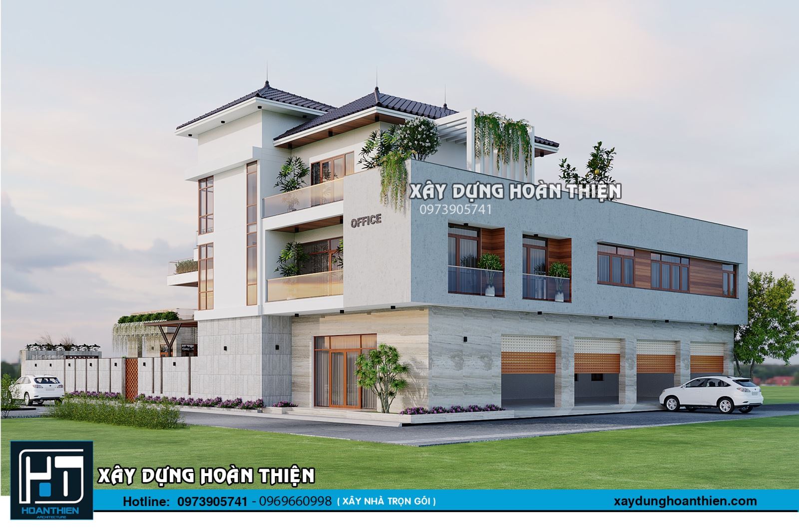 Mẫu thiết kế biệt thự tại Biên Hòa hiện đại, đẳng cấp và gần gũi thiên nhiên Mẫu thiết kế biệt thự tại Biên Hòa hiện đại, đẳng cấp và gần gũi thiên nhiên
