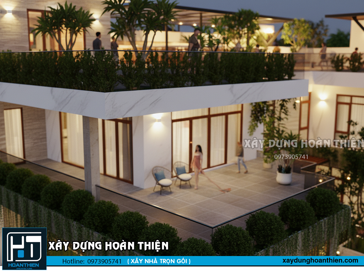 Mẫu thiết kế biệt thự tại Biên Hòa hiện đại, đẳng cấp và gần gũi thiên nhiên Mẫu thiết kế biệt thự tại Biên Hòa hiện đại, đẳng cấp và gần gũi thiên nhiên