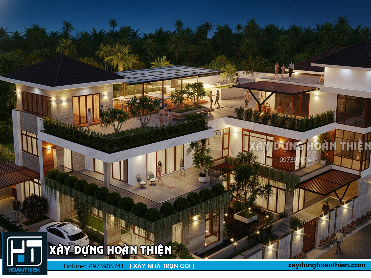 Mẫu thiết kế biệt thự tại Biên Hòa hiện đại, đẳng cấp và gần gũi thiên nhiên Mẫu thiết kế biệt thự tại Biên Hòa hiện đại, đẳng cấp và gần gũi thiên nhiên
