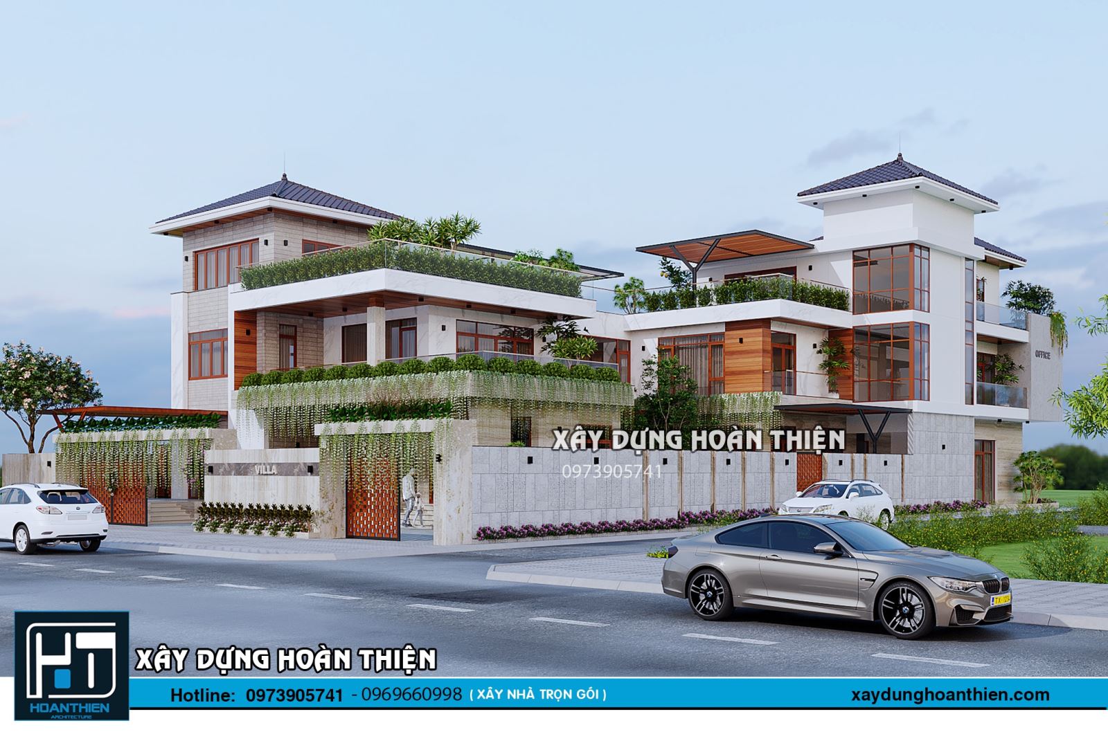 Mẫu thiết kế biệt thự tại Biên Hòa hiện đại, đẳng cấp và gần gũi thiên nhiên Mẫu thiết kế biệt thự tại Biên Hòa hiện đại, đẳng cấp và gần gũi thiên nhiên
