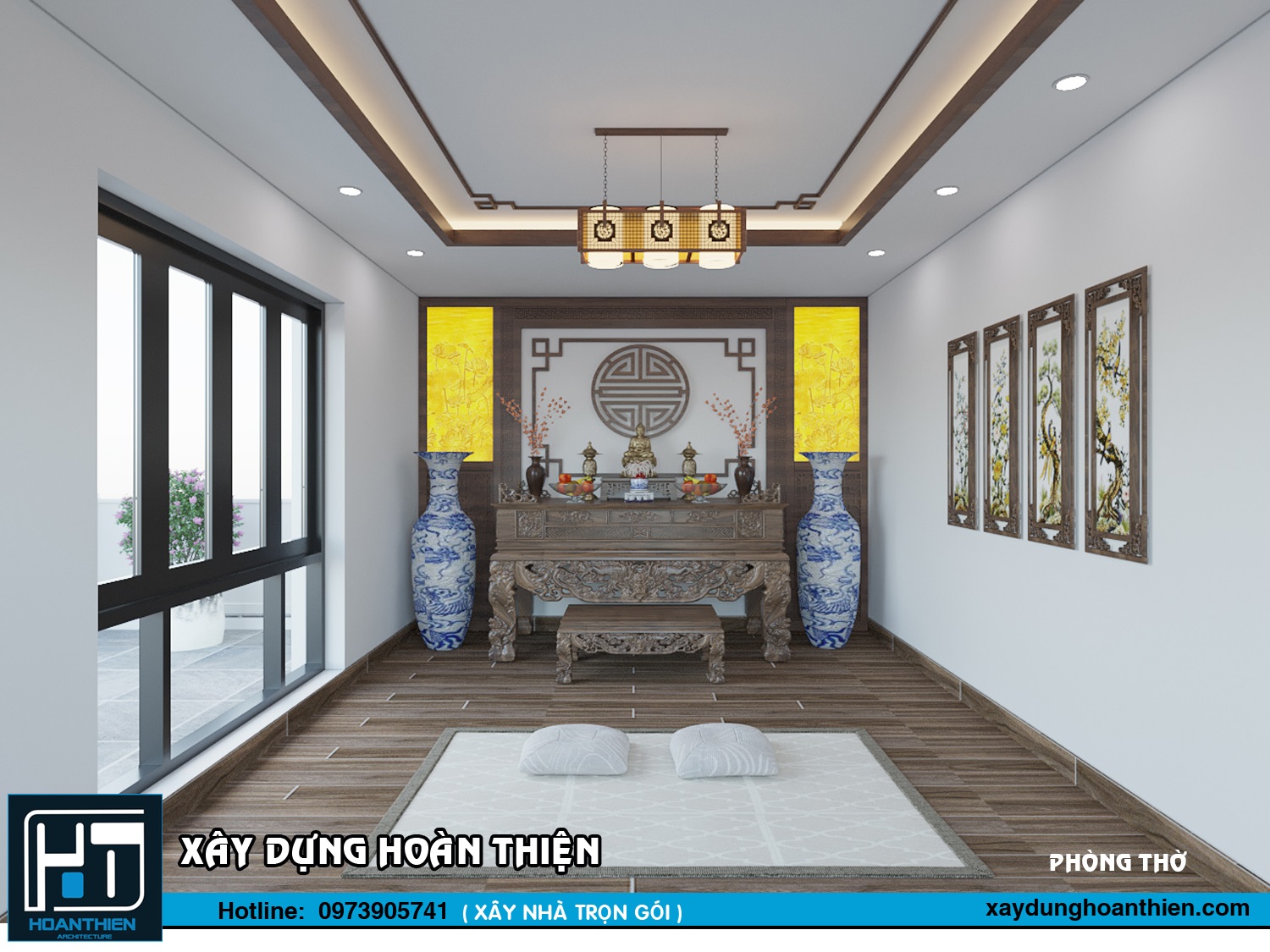 Biệt thự vườn mái nhật 2 tầng tại Dương Kinh, Hải Phòng
