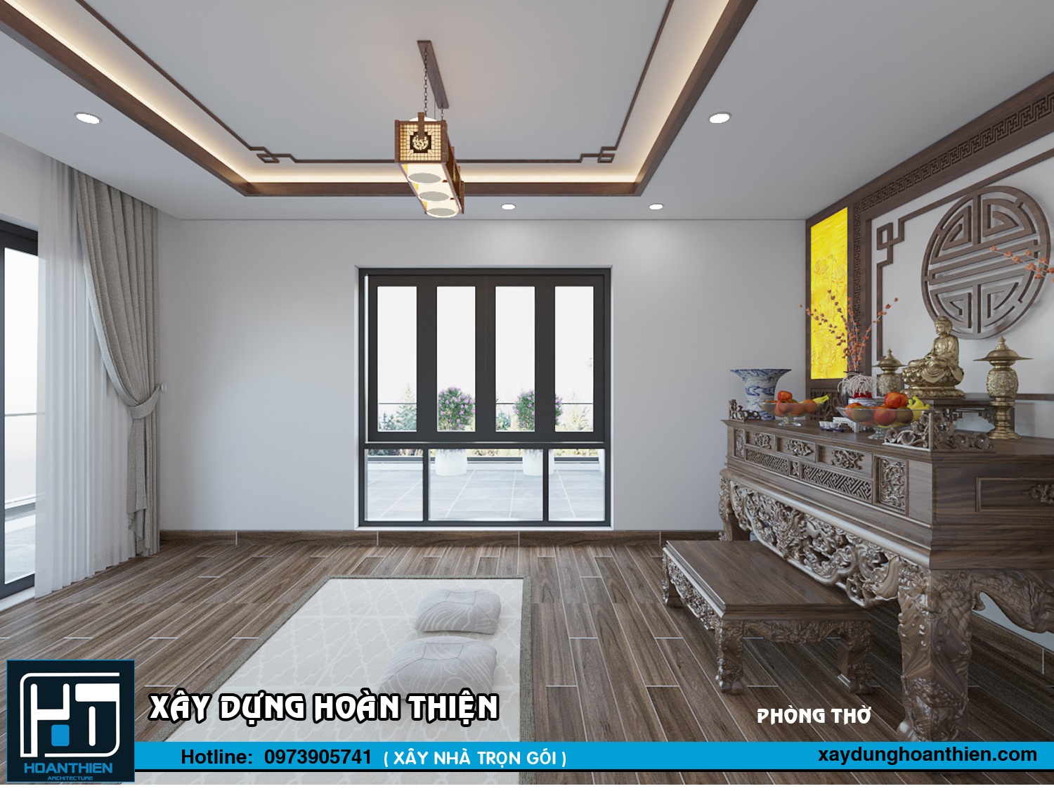 Biệt thự vườn mái nhật 2 tầng tại Dương Kinh, Hải Phòng