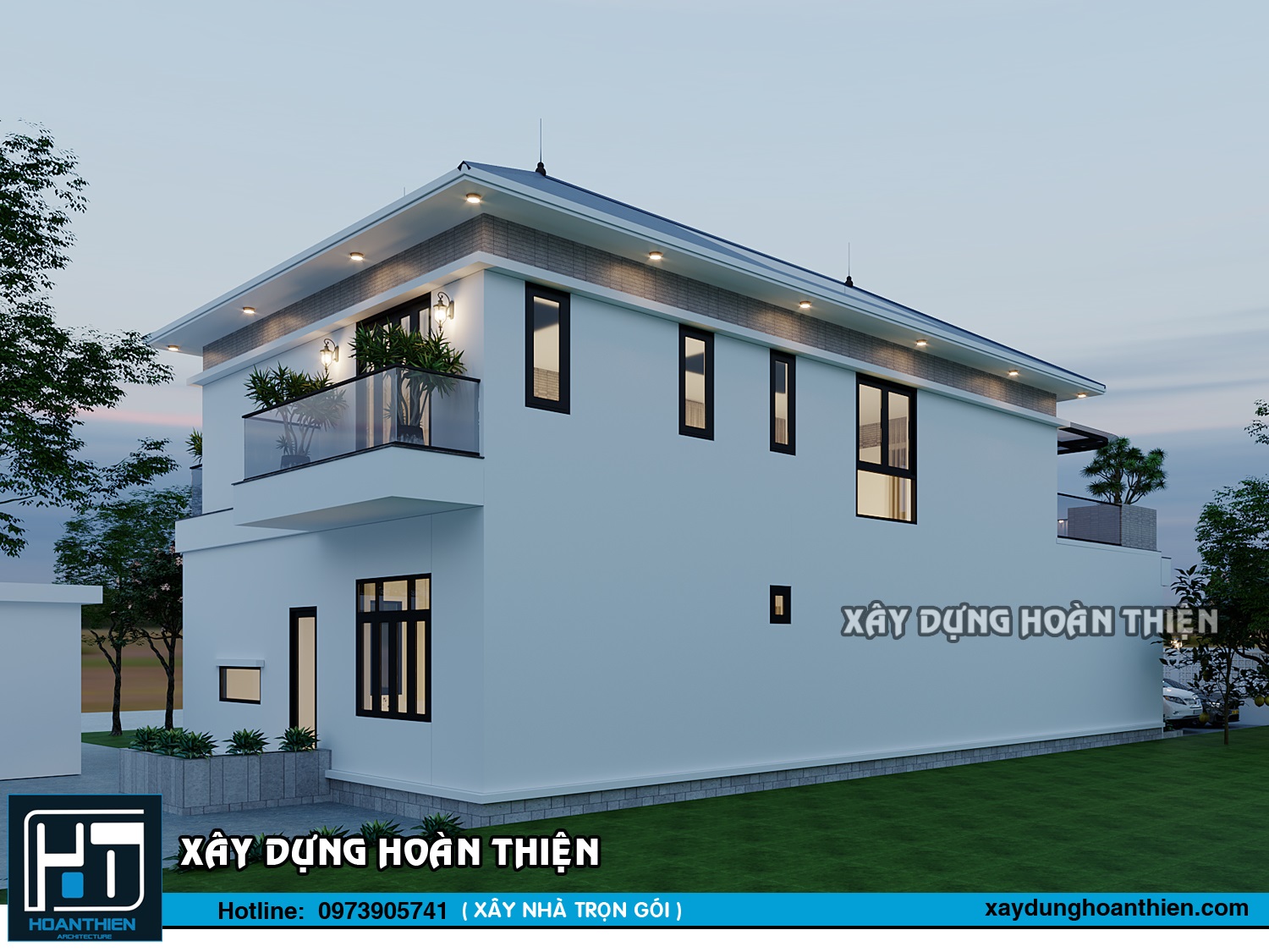 Biệt thự vườn mái nhật 2 tầng tại Dương Kinh, Hải Phòng