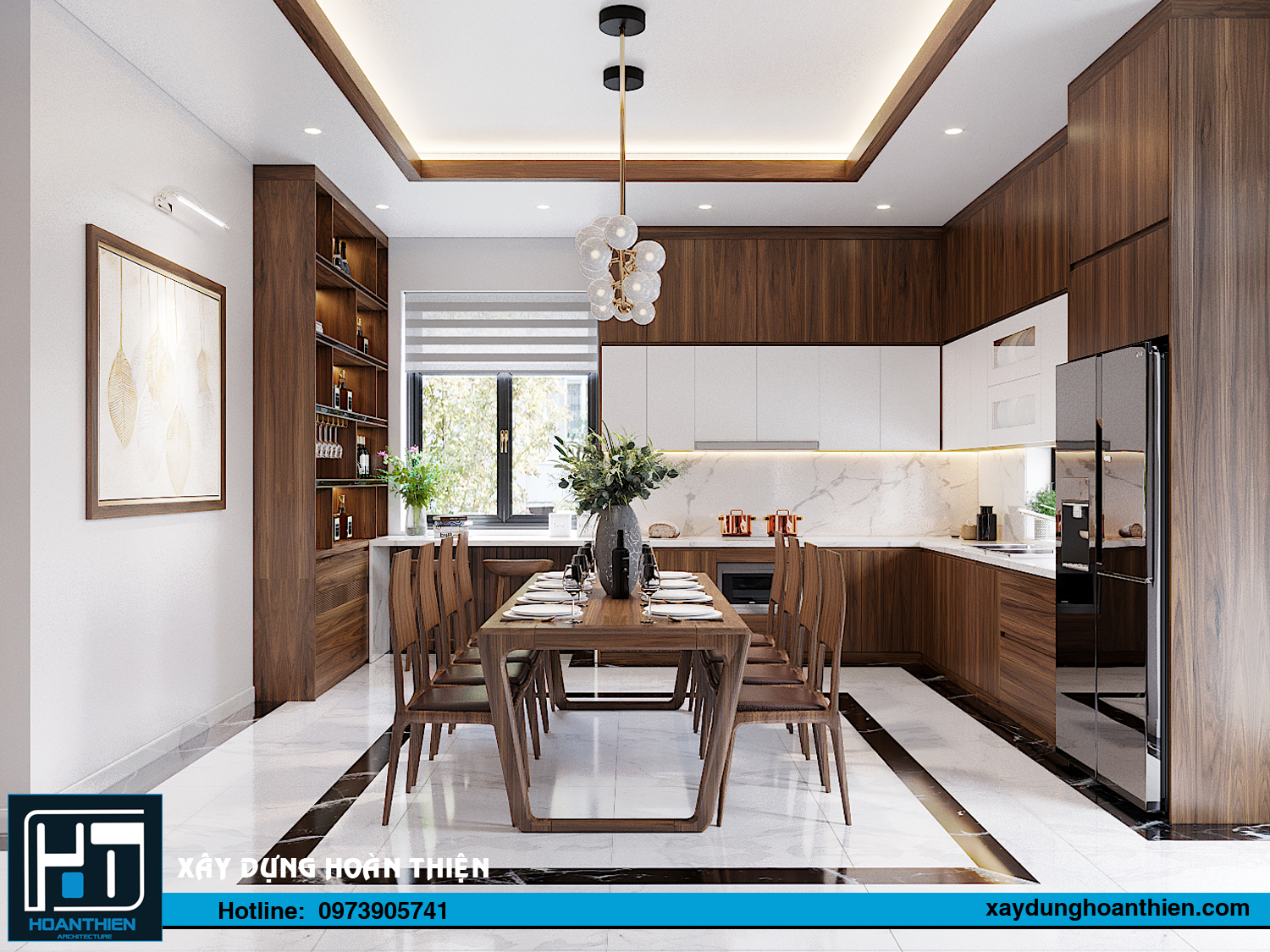 biệt thự 2 tầng mái thái