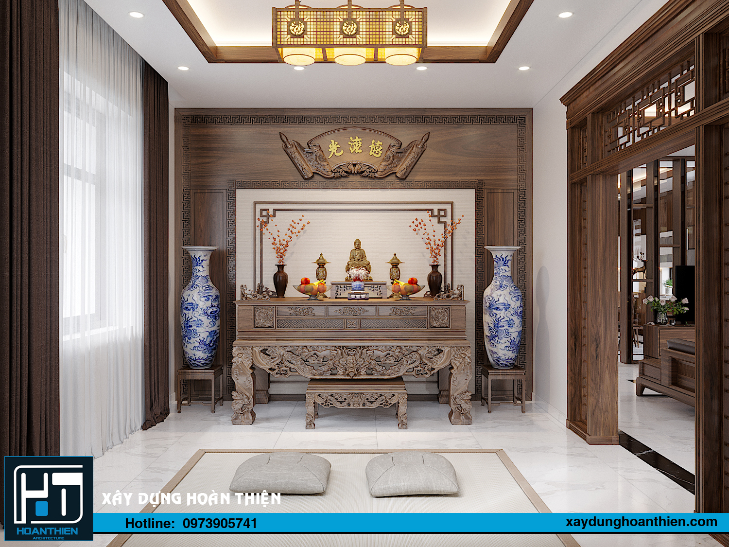 biệt thự 2 tầng mái thái