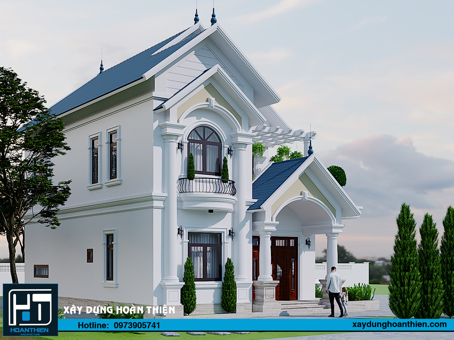 biệt thự 2 tầng