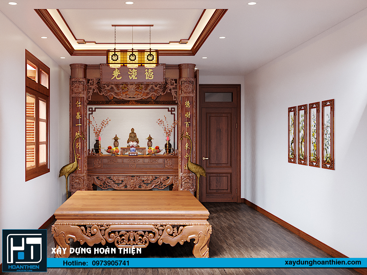 biệt thự 3 tầng
