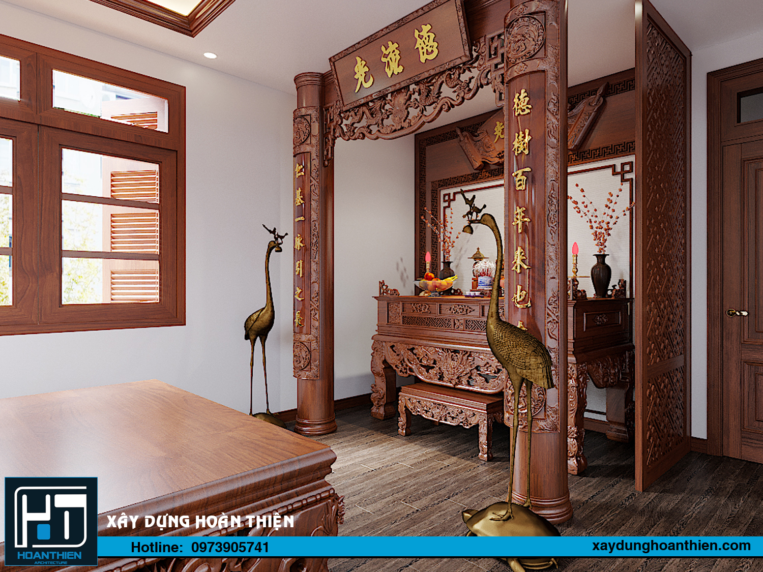 biệt thự 3 tầng