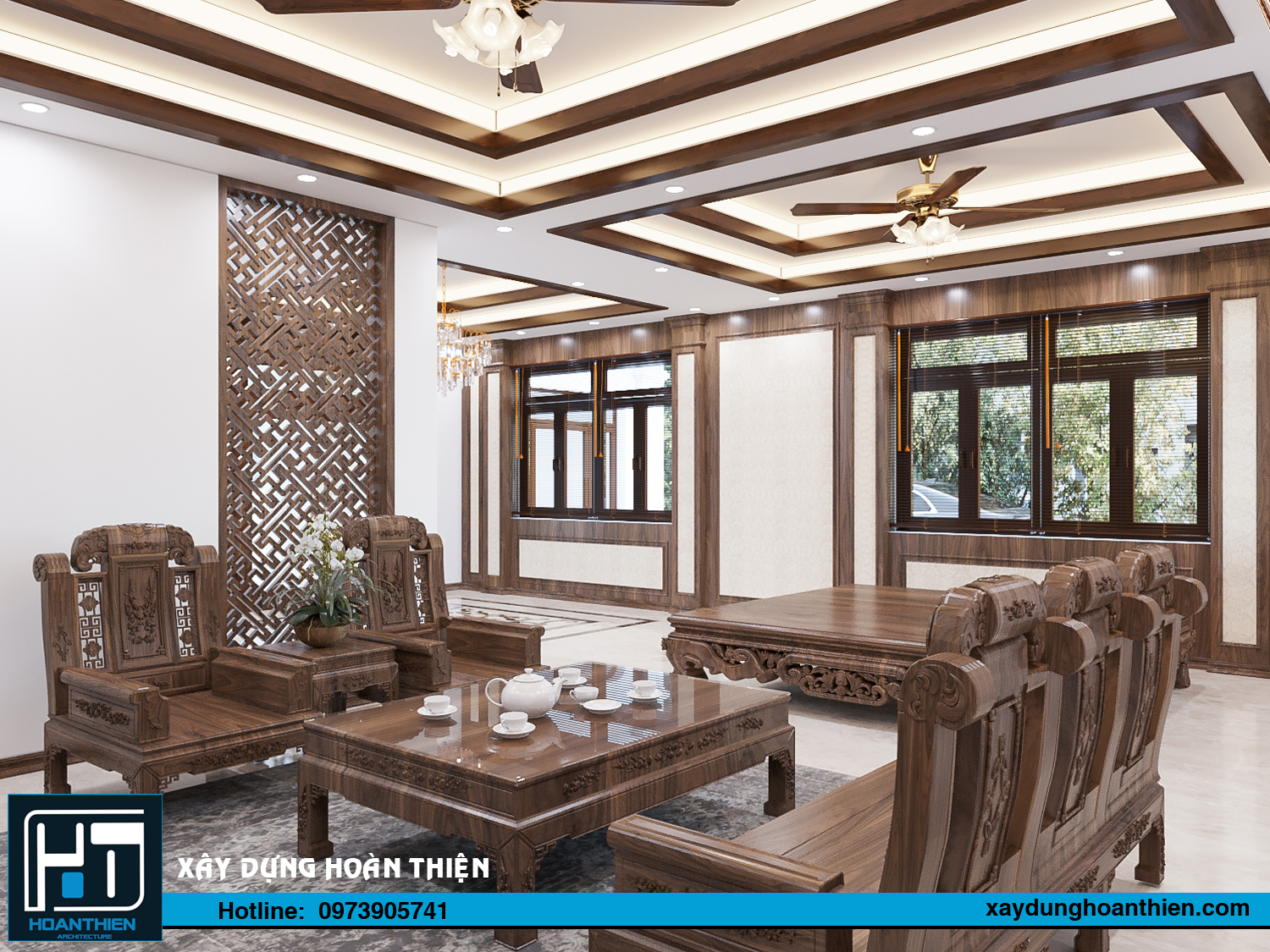 biệt thự 3 tầng
