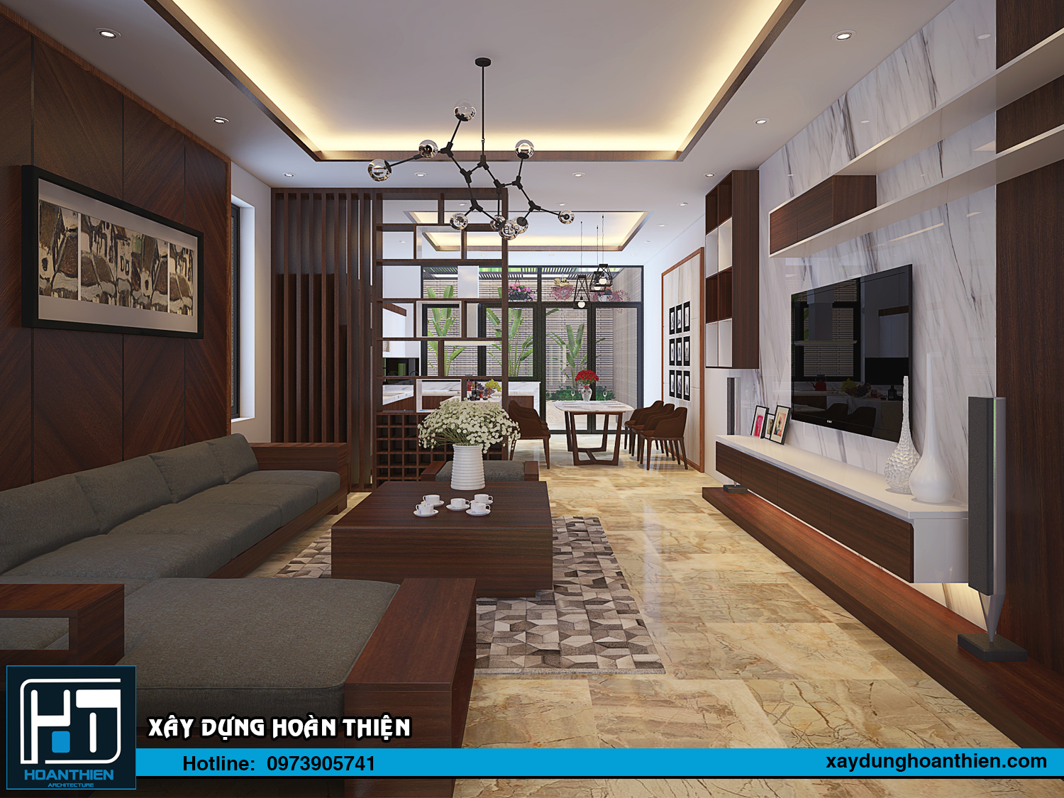 Thiết kế nhà ống 3 tầng hiện đại diện tích 5x20m tại Hải Phòng