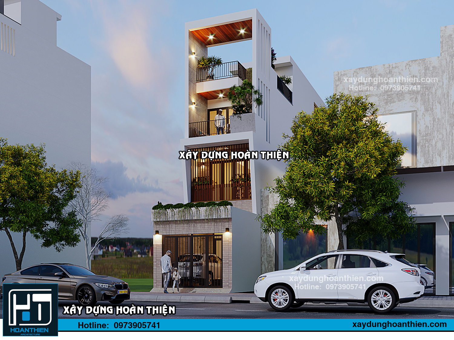 Mẫu thiết kế nhà ống đẹp 2023 tại Hải Phòng