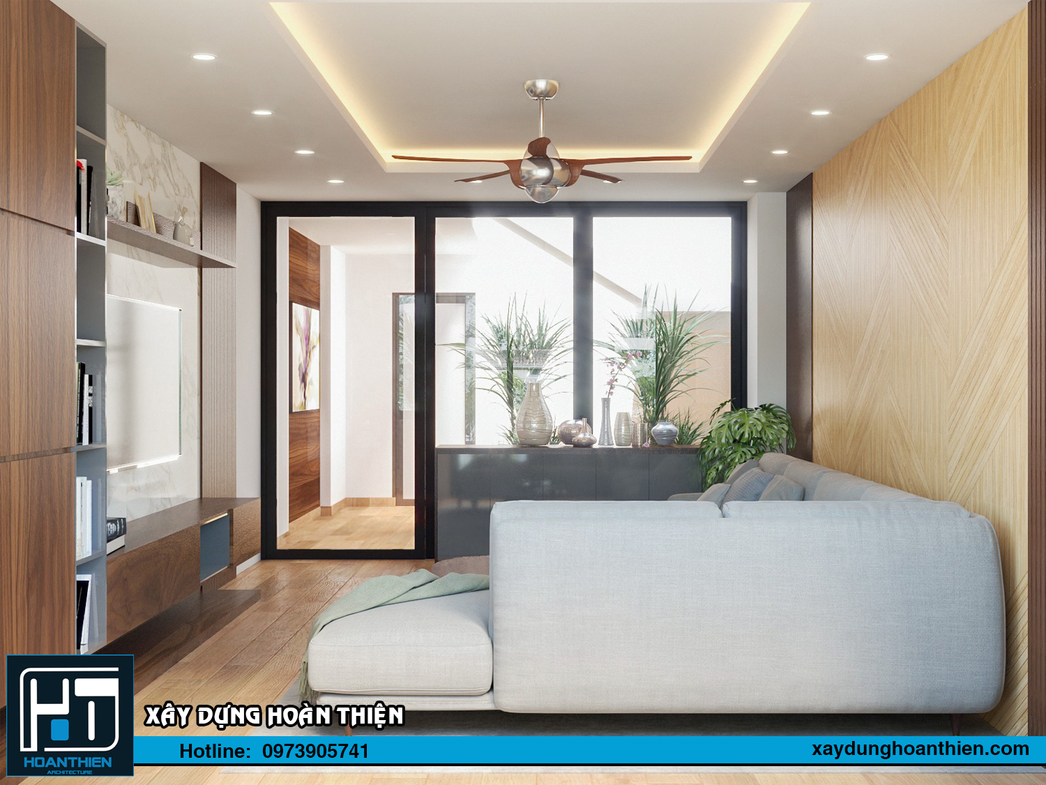 Mẫu thiết kế nhà ống hiện đại  2023 diện tích 5x20 tại Hải Phòng