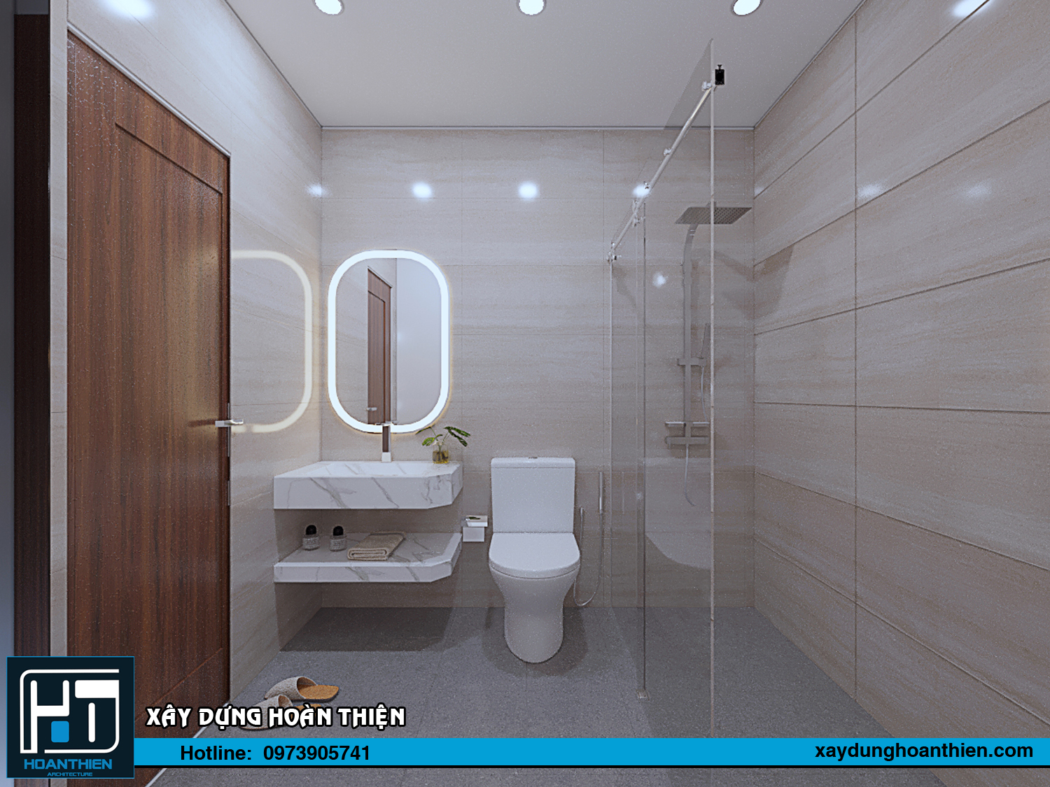 mẫu nhà ống 3 tầng tân cổ điển nở hậu