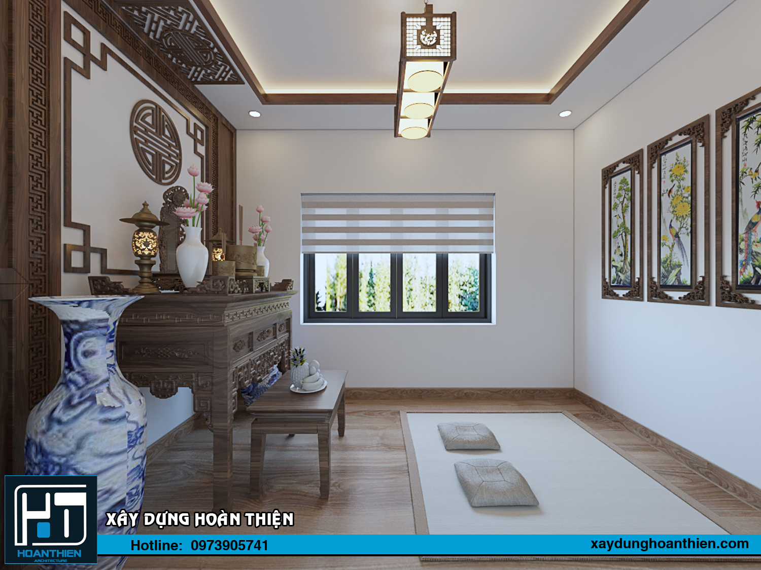 mẫu nhà ống 3 tầng tân cổ điển nở hậu