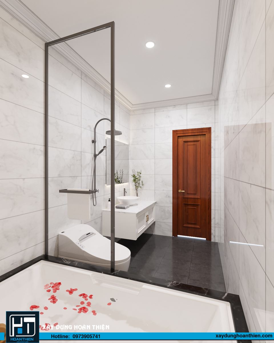 nội thất nhà phố 3 tầng tân cổ điển