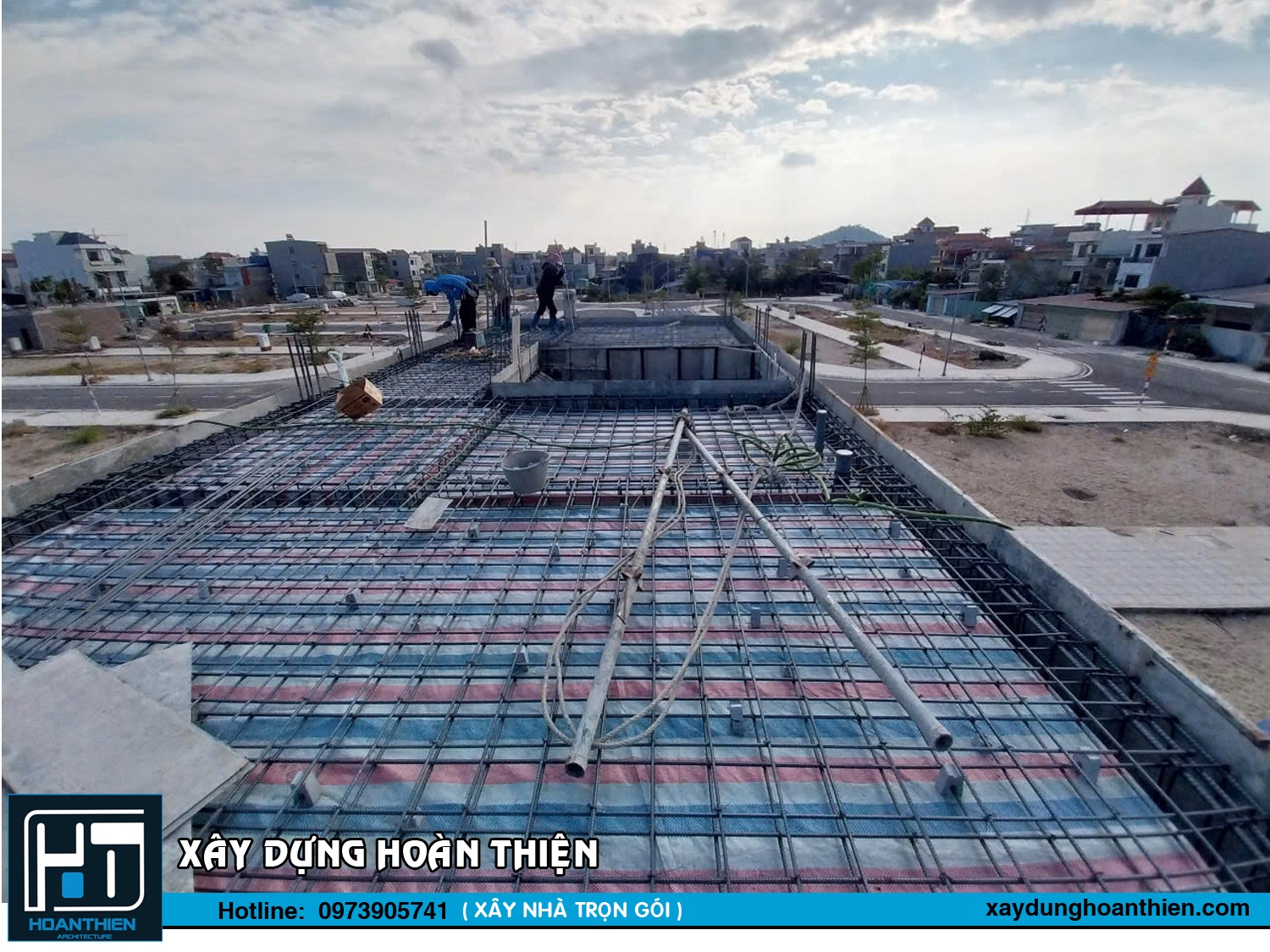 xây nhà trọn gói 4 tầng tân cổ điển tại hải phòng