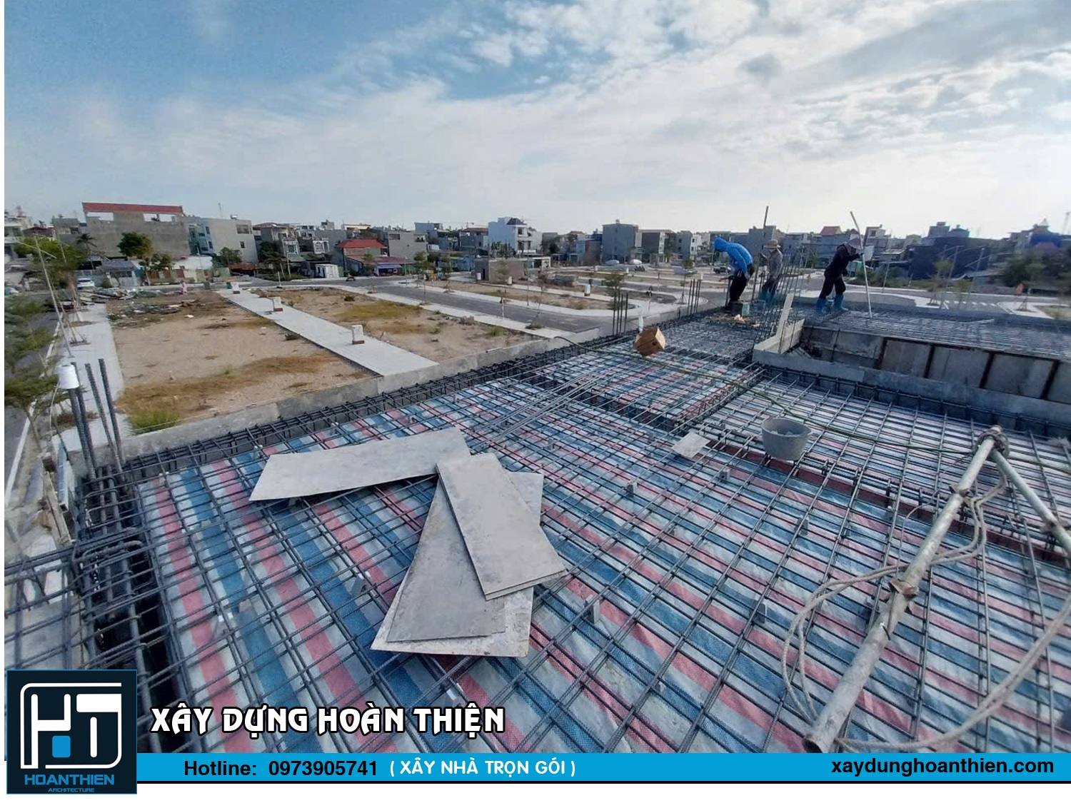 xây nhà trọn gói 4 tầng tân cổ điển tại hải phòng