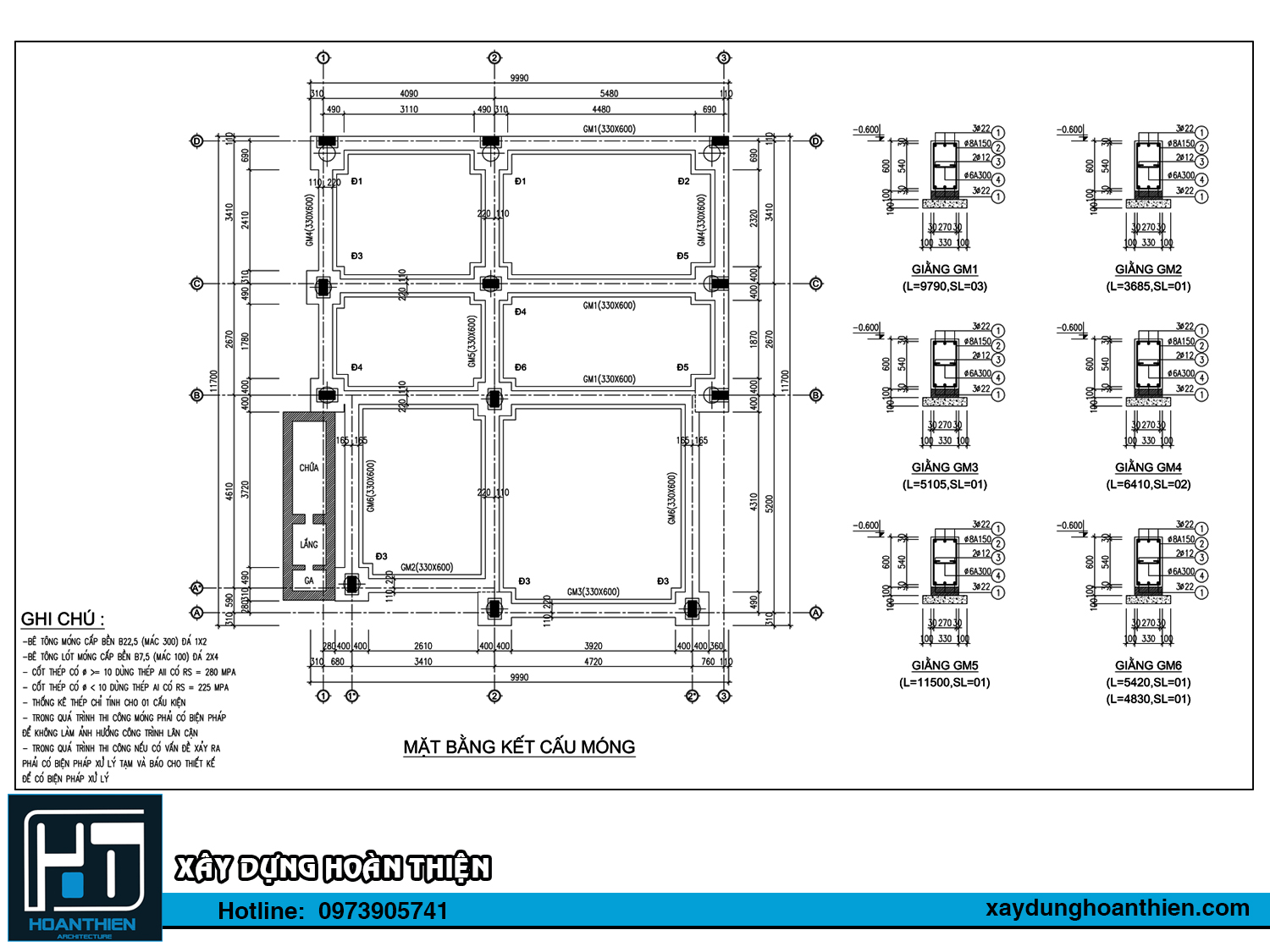 Xây nhà trọn gói biệt thự hiện đại 3 tầng tại hải phòng