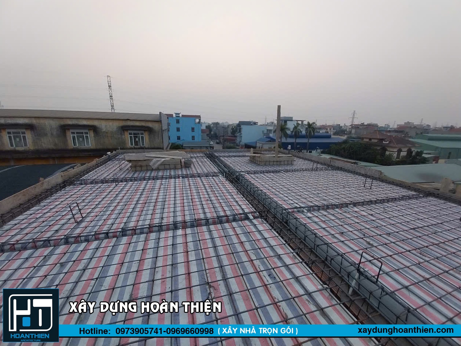 xây nhà trọn gói 3 tầng tân cổ điển tại hải phòng